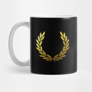 Gold Laurel Wreath Mug